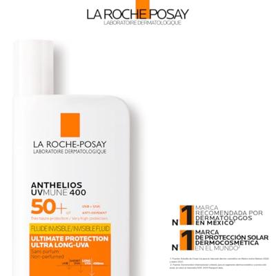 La Roche-Posay Anthelios UVmune 400 Onzichtbare Fluid Zonder Parfum SPF50+ 50ml
