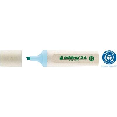Markeerstift edding 24 eco 2-5mm pastel blauw | 10 stuks