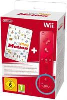 Wii Play Motion + Remote Controller (Red) - thumbnail