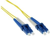 ACT 17 meter LSZH Singlemode 9/125 OS2 glasvezel patchkabel duplex met LC connectoren - thumbnail