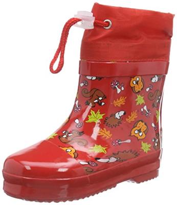 Playshoes regenlaarzen Bosdieren Rood-27