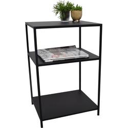 Urban Interiors Nachtkastje 'Loft 42' 42 x 35cm, kleur Zwart