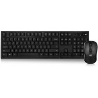 ACT Draadloos toetsenbord en muis, USB nano ontvanger - thumbnail
