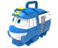 Bongers Speelgoed Robot trains opbergkoffer voor je treintjes van silverlit - thumbnail