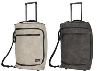 Norlander Nubuck Lyon reistrolley 17L - Handbagage trolley - Fluweel Nubuck - Taupe - thumbnail