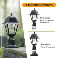 Lutec LINCO 6912301335 Wandlamp op zonne-energie met bewegingsmelder LED LED vast ingebouwd 10 W Mat zwart - thumbnail