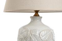 Bureaulamp Home ESPRIT Wit Porselein 50 W 220 V 40 x 40 x 64 cm - thumbnail