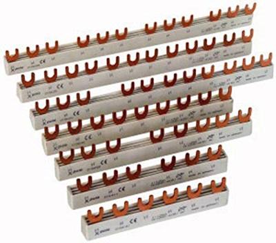 Eaton 215643 Eaton verzamelrail Euro-Vario 63A EVG-4PHAS/12MO Phase busbar 4-polig 10 mm² 63 A 500 V 1 stuk(s)