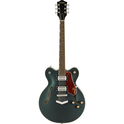 Gretsch G2622 Streamliner Center Block Double-Cut V-Stoptail Green - Semi-akoestische gitaar