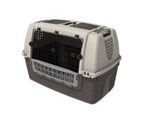 Bama Pet Transportbox met Wieltjes 88x52x60 cm Rood/Grijs - thumbnail