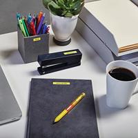 Dymo D1 standaardlabels zwart op geel, 9 mm x 7 m printlint - thumbnail