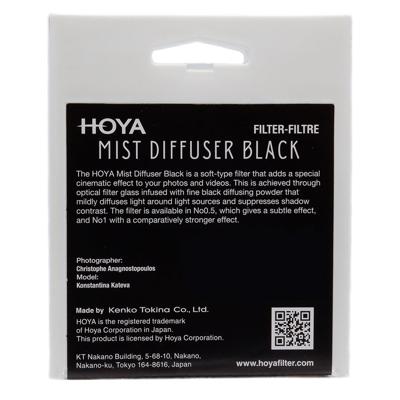Hoya 72mm Black Mist Diffuser BK No 0.5