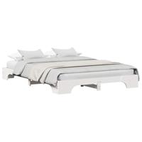 Bedframe Wit 140 x 200 cm Massief grenenhout - thumbnail