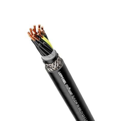 LAPP 1027007/500 Geleiderkettingkabel ÖLFLEX® FD 891 CY 7 G 0.5 mm² Zwart 500 m