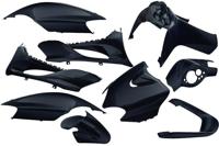 Edge Plaatset 9-delig voor yamaha jog r/ mbk machg - metallic zwart - thumbnail