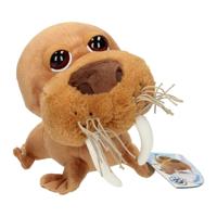 Knuffel Big Head Pluche Walrus, 21cm - thumbnail