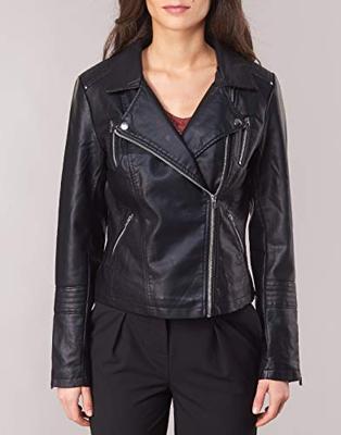Only 15153079 Onlgemma Faux Leather Biker Leer En Leatherlook Black 15153079