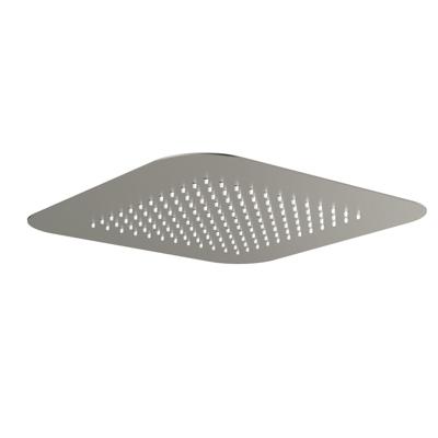 Hotbath Hoofddouche Gal Inbouw Vierkant 42x42 cm Geborsteld Nikkel PVD