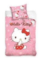 Hello Kitty peuterdekbedovertrek 100 x 135 Cm Katoen - thumbnail
