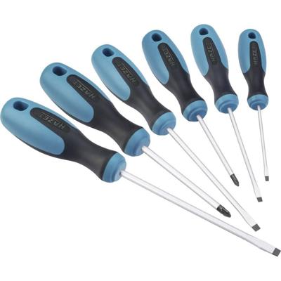 HAZET schraubendrehersatz "810/6" screw driver sets pz 810/6pz 6-piece. HAZET schraubendrehersatz "810/6" screw driver sets pz 810/6pz 6-piece.