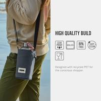 Black+Blum Geïsoleerde Flessentas - Koeltas voor fles - Grijs - thumbnail