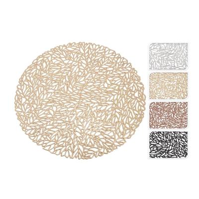 Diversen Placemat 35cm rond 4 verschillende kleuren