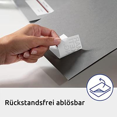 Avery-Zweckform L4719REV-20 Folie-etiketten 105 x 148 mm Polyester folie Wit 80 stuk(s) Weer verwijderbaar Laser (kleur), Laser (zwart/wit), Kopiëren (kleur),