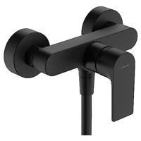 Douchemengkraan HansGrohe Rebris E Eengreeps Mat Zwart - thumbnail