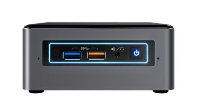 Intel NUC NUC7i3BNHXF 7th gen Intel® Core i3 i3-7100U 4 GB DDR4-SDRAM 1000 GB HDD Nettop Black, Grey Mini PC Windows 10 Home - Intel NUC NUC7i3BNHXF, 2.4 GHz, 7th gen Intel® Core i3, i3-7100U,