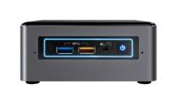 Intel NUC NUC7i3BNHXF 7th gen Intel® Core i3 i3-7100U 4 GB DDR4-SDRAM 1000 GB HDD Nettop Black, Grey Mini PC Windows 10 Home - Intel NUC NUC7i3BNHXF, 2.4 GHz, 7th gen Intel® Core i3, i3-7100U, - thumbnail