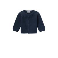Noppies baby vest Naga van biologisch katoen donkerblauw - thumbnail