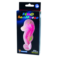 Superfish Fluo Seahorse Groen - Fluorescerend Aquarium Decor van Hoge Kwaliteit - thumbnail