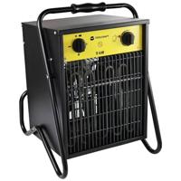 TOOLCRAFT TO-8578338 Bouwkachel 9000 W Zwart/geel - thumbnail