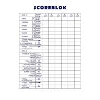 Scoreblok 15x21cm 50vel pak a 5st - thumbnail