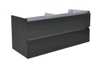 Wiesbaden Vision onderkast dubbel+4 laden 120x46 hoogglans grijs - thumbnail