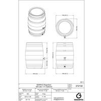 Barrica regenton darkwood 420 liter - thumbnail