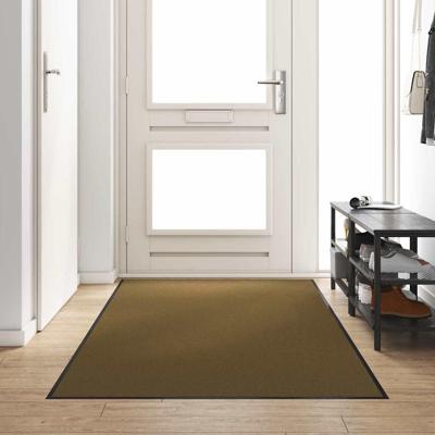 Deurmat Bruin en zwart 120 x 250 cm Polyamide en PVC