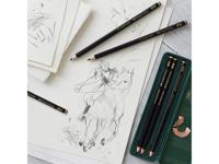 Faber Castell Grafietpotlood Pitt Mat Etui a 6 stuks - thumbnail