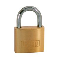 Kasp K12040D4 Hangslot 40 mm Goud-geel Sleutelslot - thumbnail