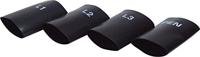 CellPack 145093 SR2LK 25-70 Krimpkousenset voor faseaanduiding Zwart Inhoud: 1 set(s) - thumbnail