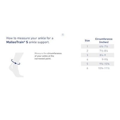 Bauerfeind MalleoTrain S Enkelbrace - 1 - Links - Grijs Bauerfeind MalleoTrain S Enkelbrace - 1 - Links - Grijs