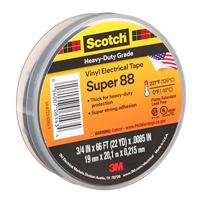 Scotch Super 88 SUPER88-19X6 Isolatietape Scotch Super 88 Zwart (l x b) 6 m x 19 mm 1 stuk(s) - thumbnail