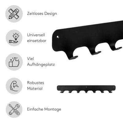 Gorillz Rounded Seven Wandkapstok 7 Kapstok Haken