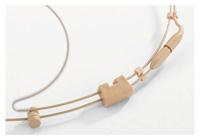 Monacor HSE-150A/SK Zangmicrofoon Headset Zendmethode:Kabelgebonden Mini-XLR Kabelgebonden - thumbnail