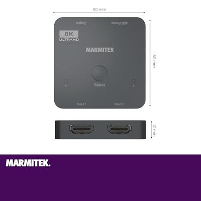 Connect 720 - HDMI switch 8K 60Hz - 4K 120Hz - HDMI 2.1 - 2 in / 1 uit Connect 720 - HDMI switch 8K 60Hz - 4K 120Hz - HDMI 2.1 - 2 in / 1 uit