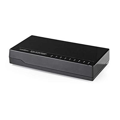 Nedis Gigabit Ethernet Switch met 8 poorten / zwart