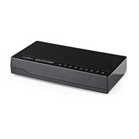 Nedis Gigabit Ethernet Switch met 8 poorten / zwart - thumbnail