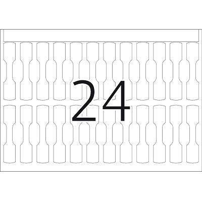 Juwelier-etiket 49x10 mm doos 5.000st Juwelier-etiket 49x10 mm doos 5.000st