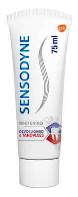Sensodyne Tandpasta gevoeligheid & tandvlees whitening 75 Milliliter Sensodyne Tandpasta gevoeligheid & tandvlees whitening 75 Milliliter