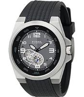 Horlogeband Fossil ME3004 Silicoon Zwart 20mm - thumbnail